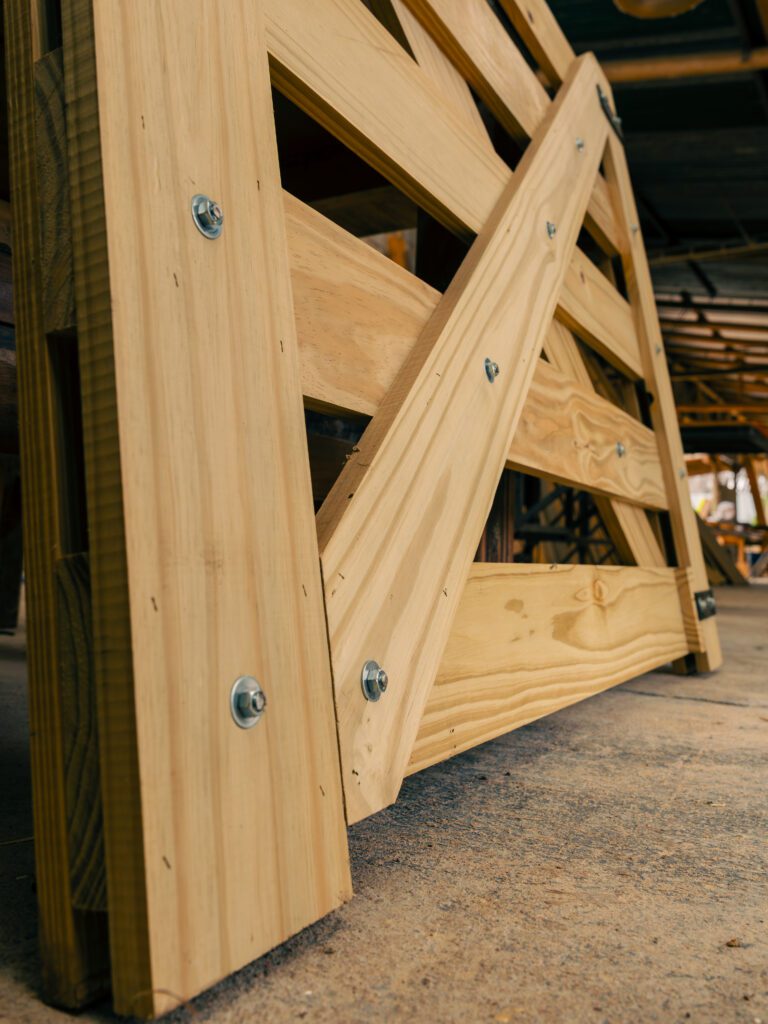 Tranquera de madera en jb maderas